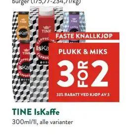 Jacobs TINE IsKaffe tilbud