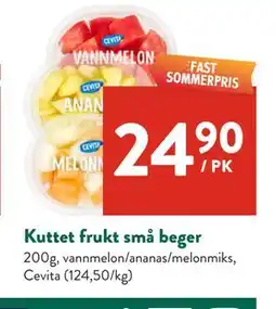 Jacobs Kuttet frukt små beger tilbud