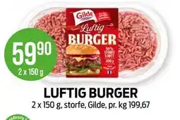 Kiwi LUFTIG BURGER tilbud