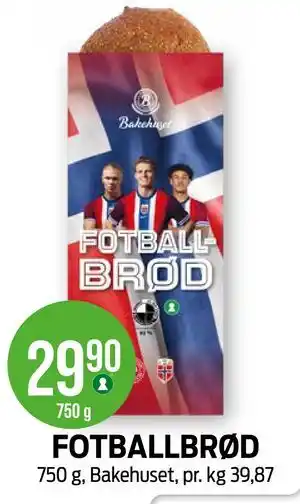 Kiwi FOTBALLBRØD tilbud