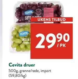 Jacobs Cevita druer tilbud