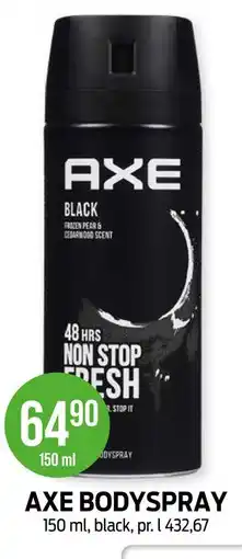 Kiwi AXE BODYSPRAY tilbud