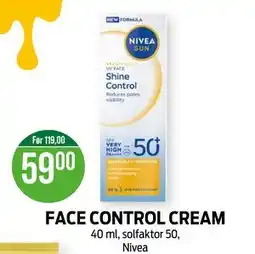 Kiwi FACE CONTROL CREAM tilbud
