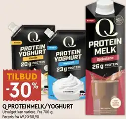 Coop Mega Q PROTEINMELK/YOGHURT tilbud