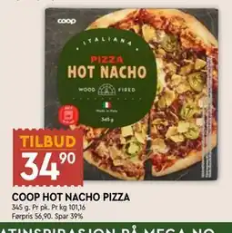 Coop Mega COOP HOT NACHO PIZZA tilbud
