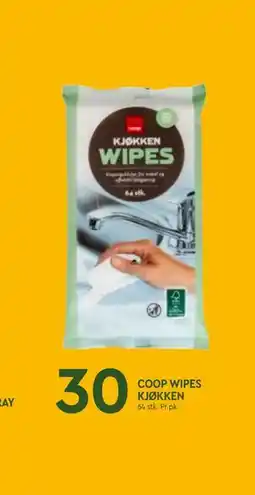Coop Mega COOP WIPES KJØKKEN tilbud