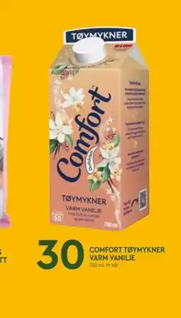 Coop Mega COMFORT TØYMYKNER VARM VANILJE tilbud