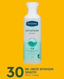 Coop Mega DR. GREVE INTIMVASK SENSITIV tilbud