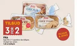 Coop Mega FRIA tilbud