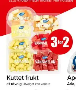 Spar Kuttet frukt tilbud