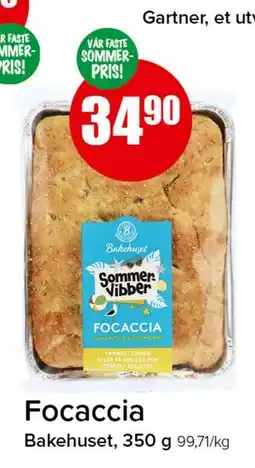 Spar Focaccia tilbud