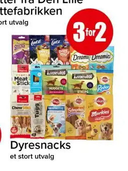 Spar Dyresnacks tilbud
