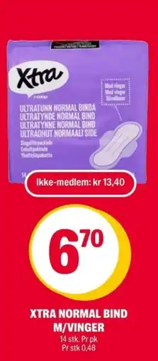 Coop Extra Xtra normal bind m/vinger tilbud