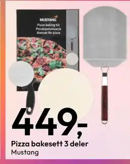 Gigaboks Pizza bakesett 3 deler tilbud