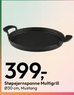 Gigaboks Støpejernspanne Multigrill tilbud