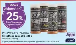 Gigaboks StreetFood Spice 250–335 g tilbud