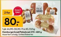 Gigaboks Hamburgerbrød/Pølsebrød 270–480 g tilbud