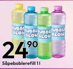 Gigaboks Såpeboblerefill 1 l tilbud