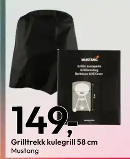 Gigaboks Grilltrekk kulegrill 58 cm tilbud