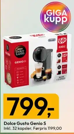 Gigaboks Dolce Gusto Genio S tilbud