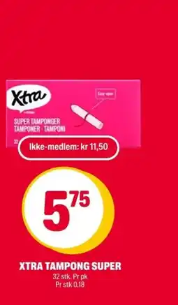 Coop Extra Xtra tampong super tilbud