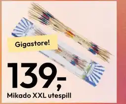 Gigaboks Mikado XXL utespill tilbud