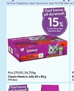 Gigaboks Classic Meals In Jelly 60 x 85 g tilbud