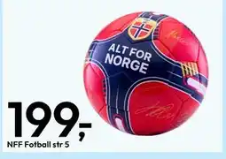 Gigaboks NFF Fotball str 5 tilbud