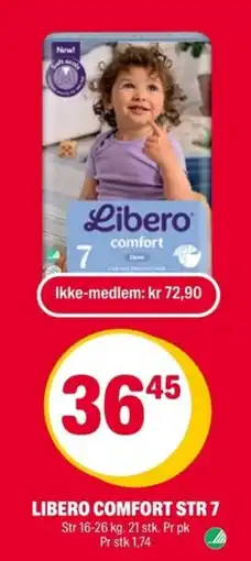Coop Extra Libero comfort str 7 tilbud