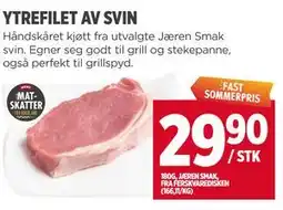 Meny YTREFILET AV SVIN tilbud