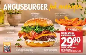 FERSK NORSK ANGUSBURGER