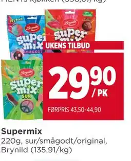 Meny Supermix tilbud