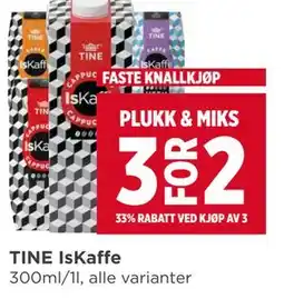 Meny TINE IsKaffe tilbud