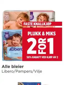 Meny Alle bleier tilbud