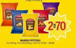 Coop Prix MAARUD POTETGULL tilbud