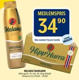 Coop Prix MELANGE MARGARIN, Medlemspris tilbud
