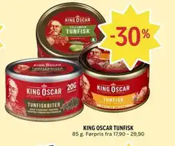 Coop Prix KING OSCAR TUNFISK tilbud