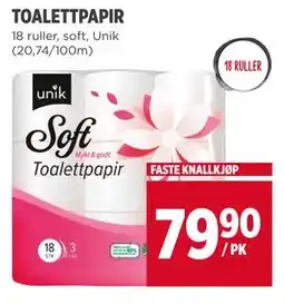 Meny TOALETTPAPIR tilbud