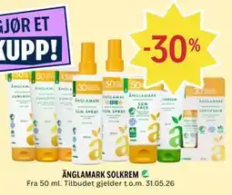 Coop Prix ÄNGLAMARK SOLKREM tilbud