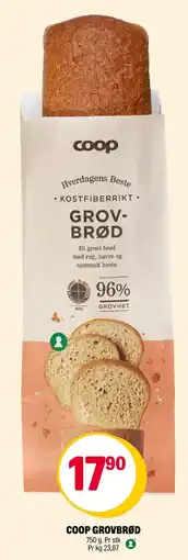 Coop Extra Coop grovbrød tilbud