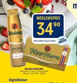 Coop Prix MELANGE MARGARIN, Medlemspris tilbud