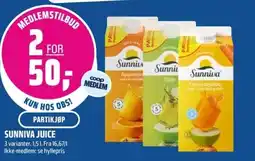 Coop Obs Sunniva juice tilbud