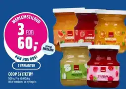Coop Obs Coop syltetøy tilbud