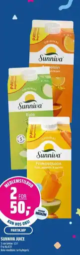 Coop Obs Sunniva juice tilbud