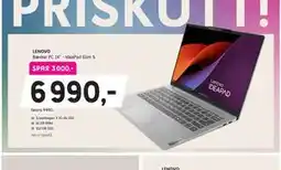 ELON LENOVO Bærbar PC 14” - IdeaPad Slim 5 tilbud