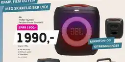 ELON JBL Trådløs høyttaler Partybox Encore Essential 2 tilbud