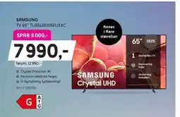 ELON SAMSUNG TV 65” TU65U8005FUXXC tilbud