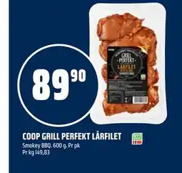 Coop Obs COOP GRILL PERFEKT LÅRFILET tilbud