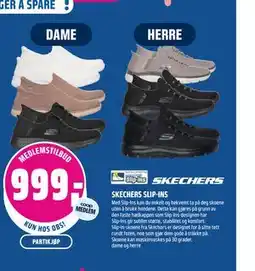 Coop Obs SKECHERS SLIP-INS, Medlemspris tilbud