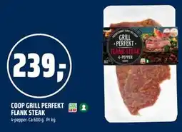 Coop Obs COOP GRILL PERFEKT FLANK STEAK tilbud